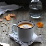 Crema de calabaza aove y coco. Receta.